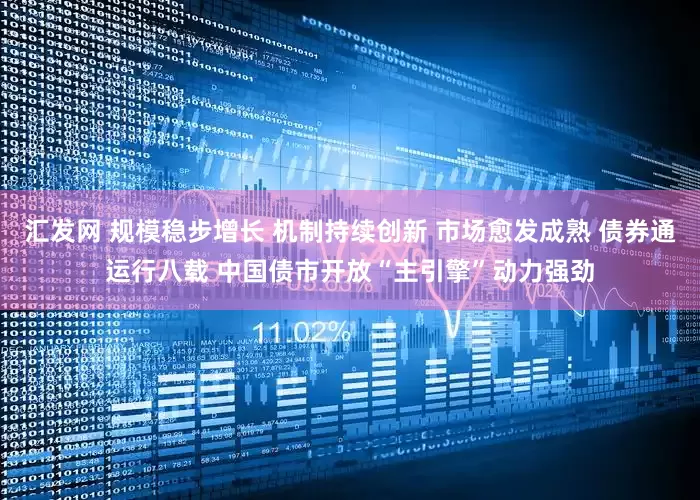 汇发网 规模稳步增长 机制持续创新 市场愈发成熟 债券通运行八载 中国债市开放“主引擎”动力强劲